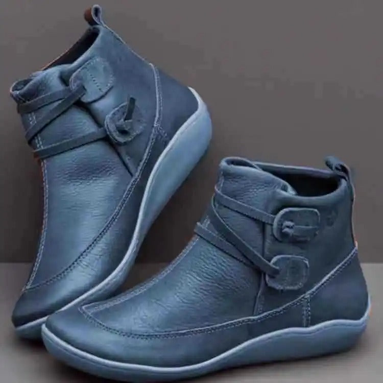 Women's Ankle Boots – Blue