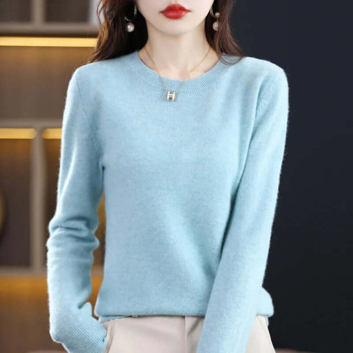 Women's Soft-Touch Knit Jumper – Dark Green