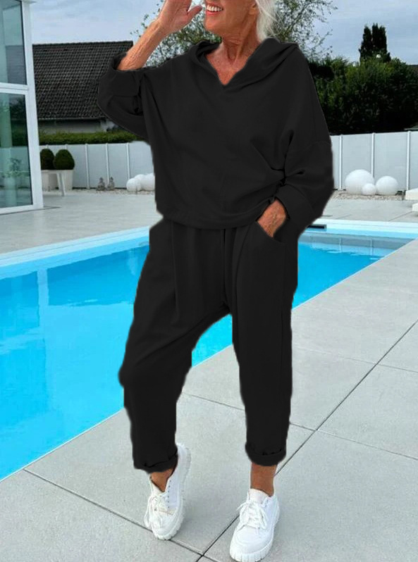 Women's Lounge Set – Black