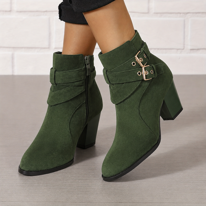 Women's Chelsea Ankle Boots – Green