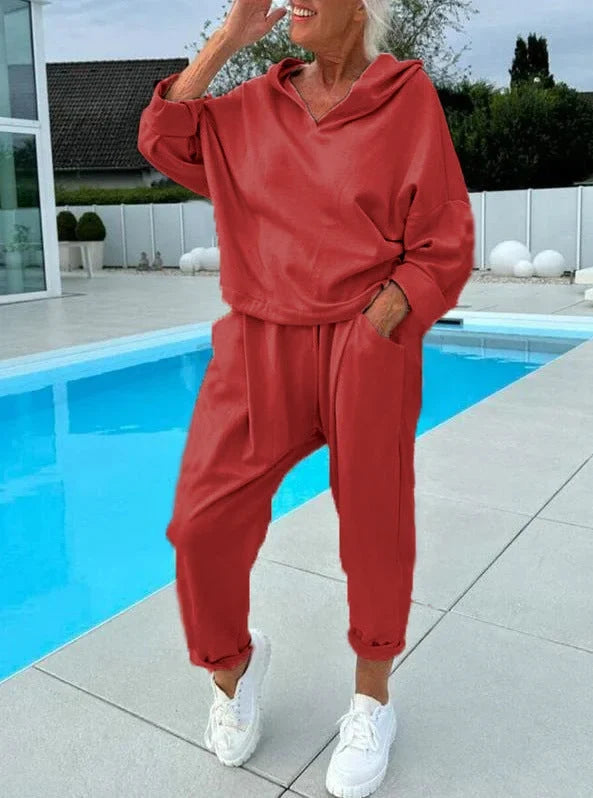 Women's Lounge Set – Red