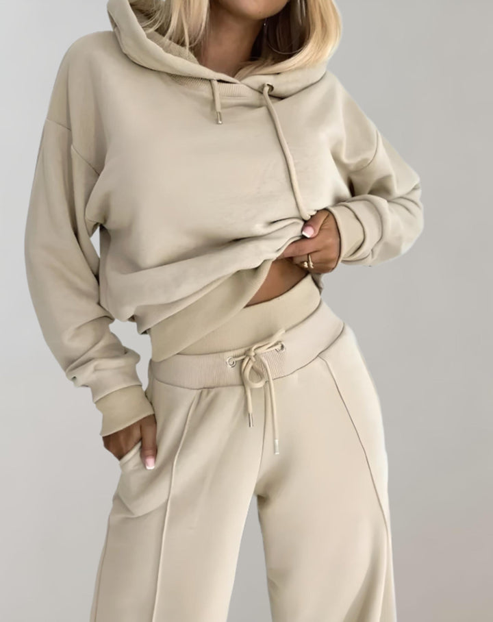Women's Tracksuit – Beige