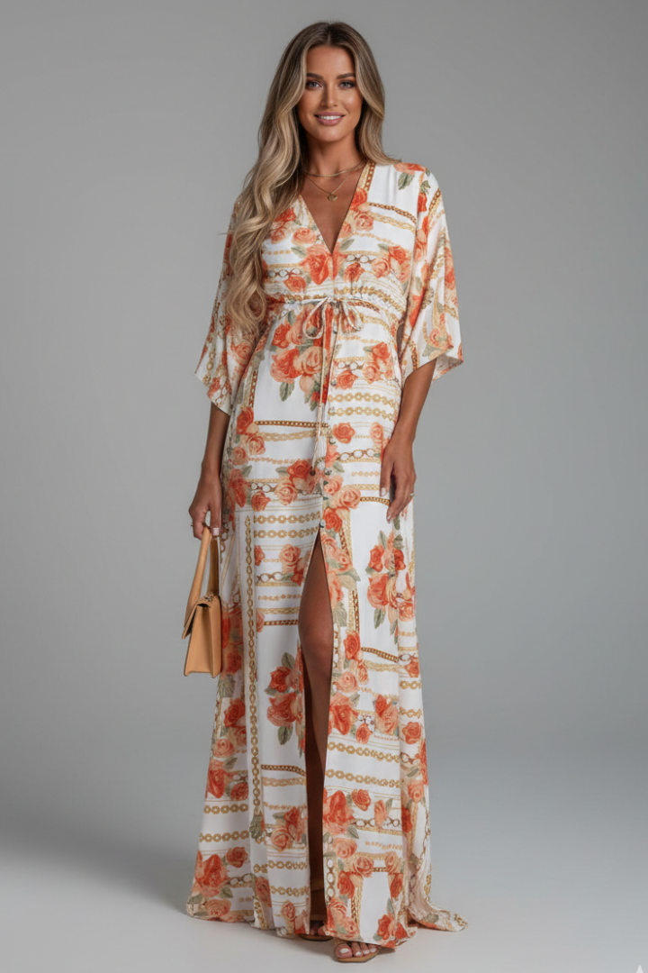 Women's Maxi Dress – Floral