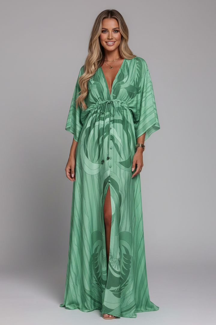 Women's Maxi Dress – Light Green