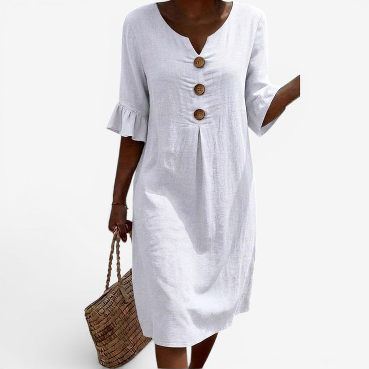 Women's Midi Dress – White