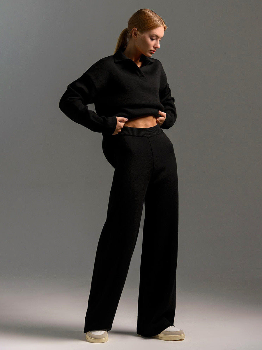 Women's Lounge Set – Black