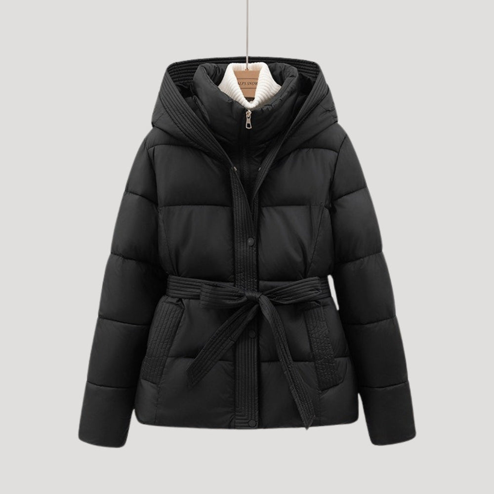 Women's Puffer Jacket – Black