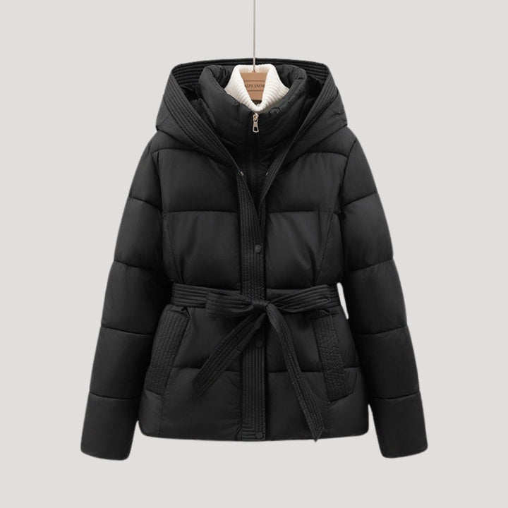 Women's Puffer Jacket – Black