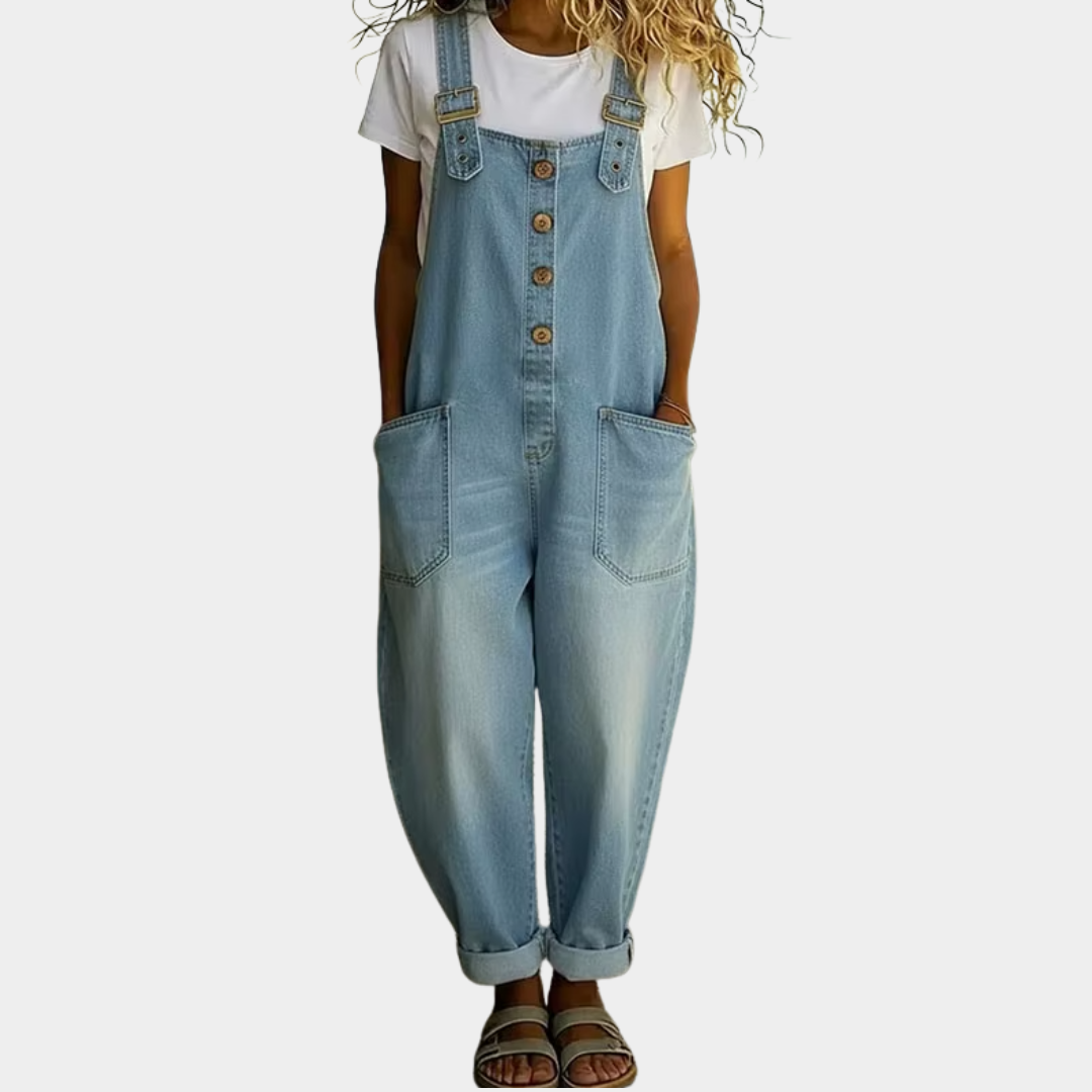 Women's Denim Jumpsuit