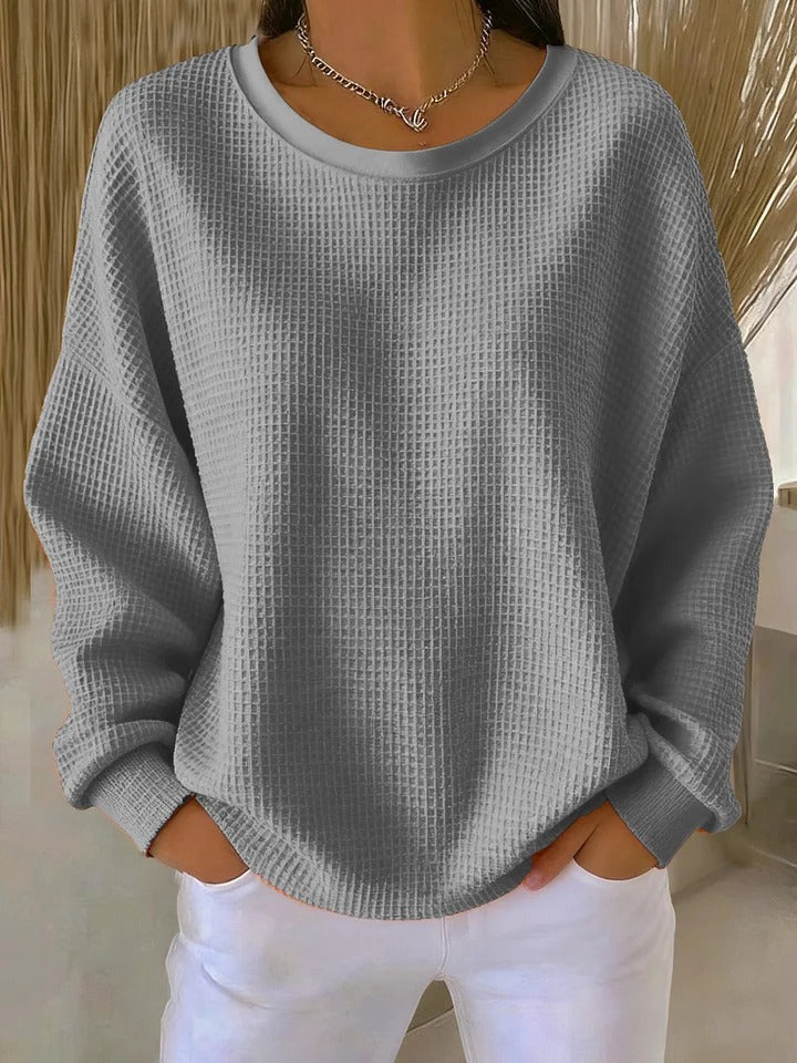 Women's Relaxed Fit Jumper – Grey