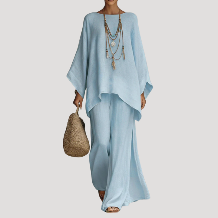 Women's Co-ord Set – Light Blue