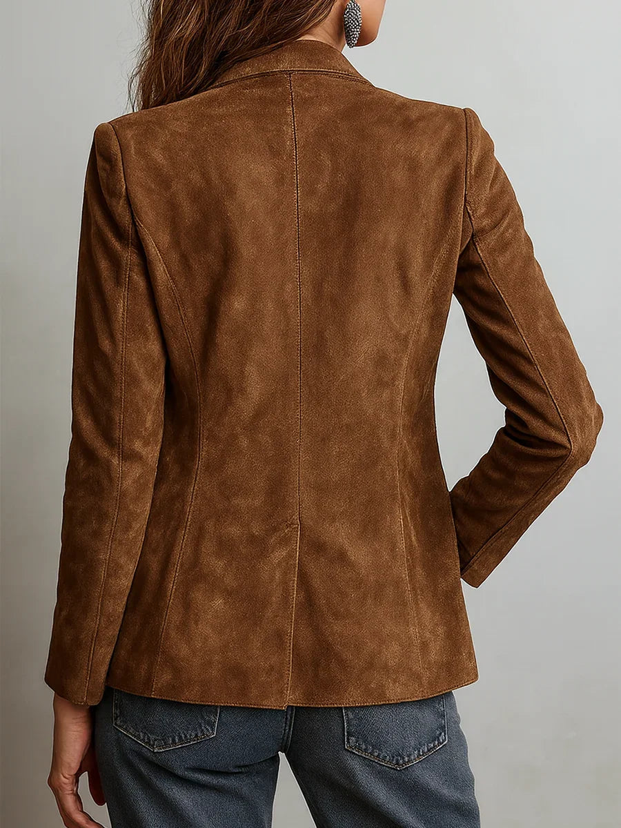 Women's Suede-Look Blazer