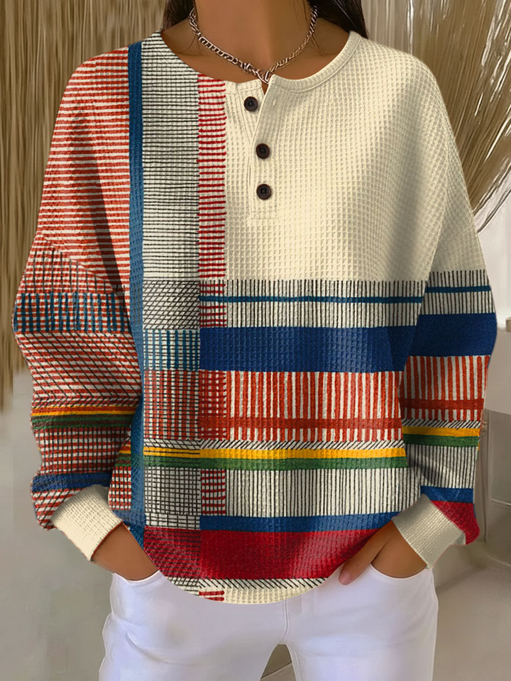 Women's Waffle Knit Jumper – Style 6