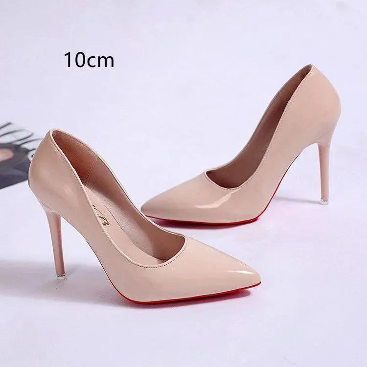 Women's Heels – Apricot 10cm