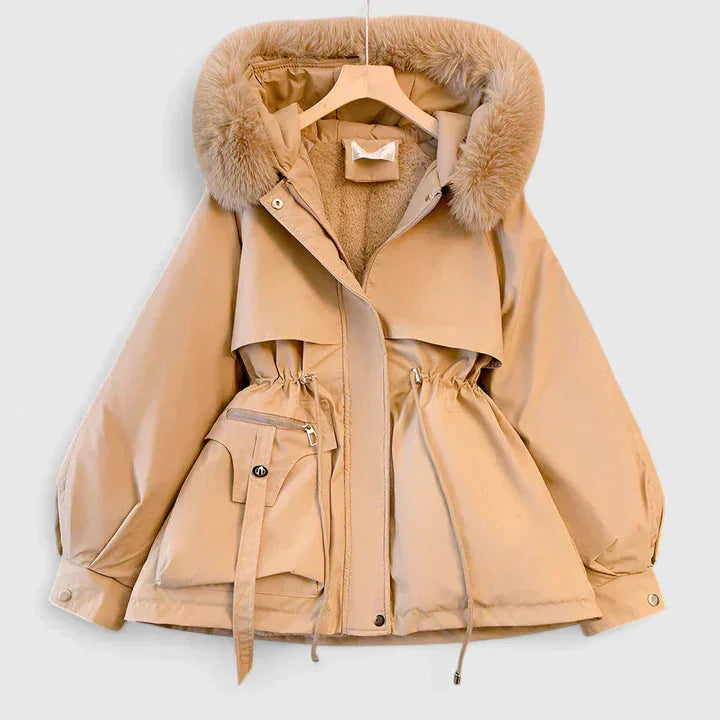 Women's Faux Fur Teddy Coat – Khaki