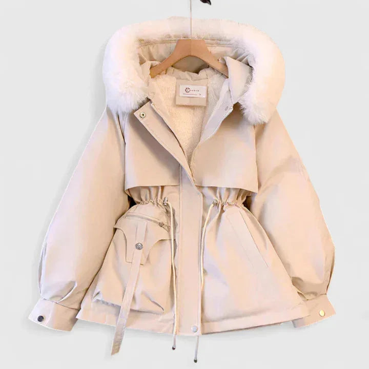 Women's Faux Fur Teddy Coat – White