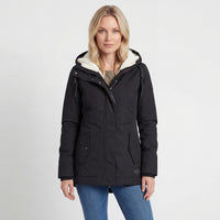 Women's Quilted Puffer Jacket – Hooded, Water-Repellent & Relaxed Fit | Warm Winter Coat