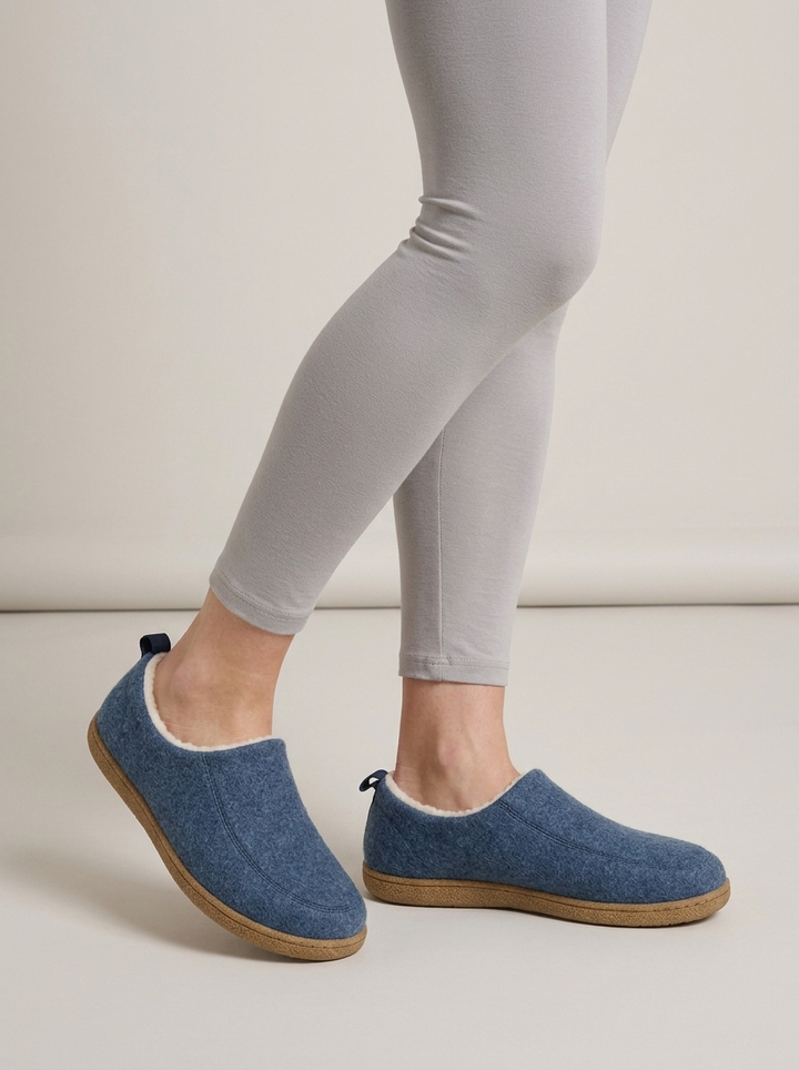 Women's Slippers – Blue