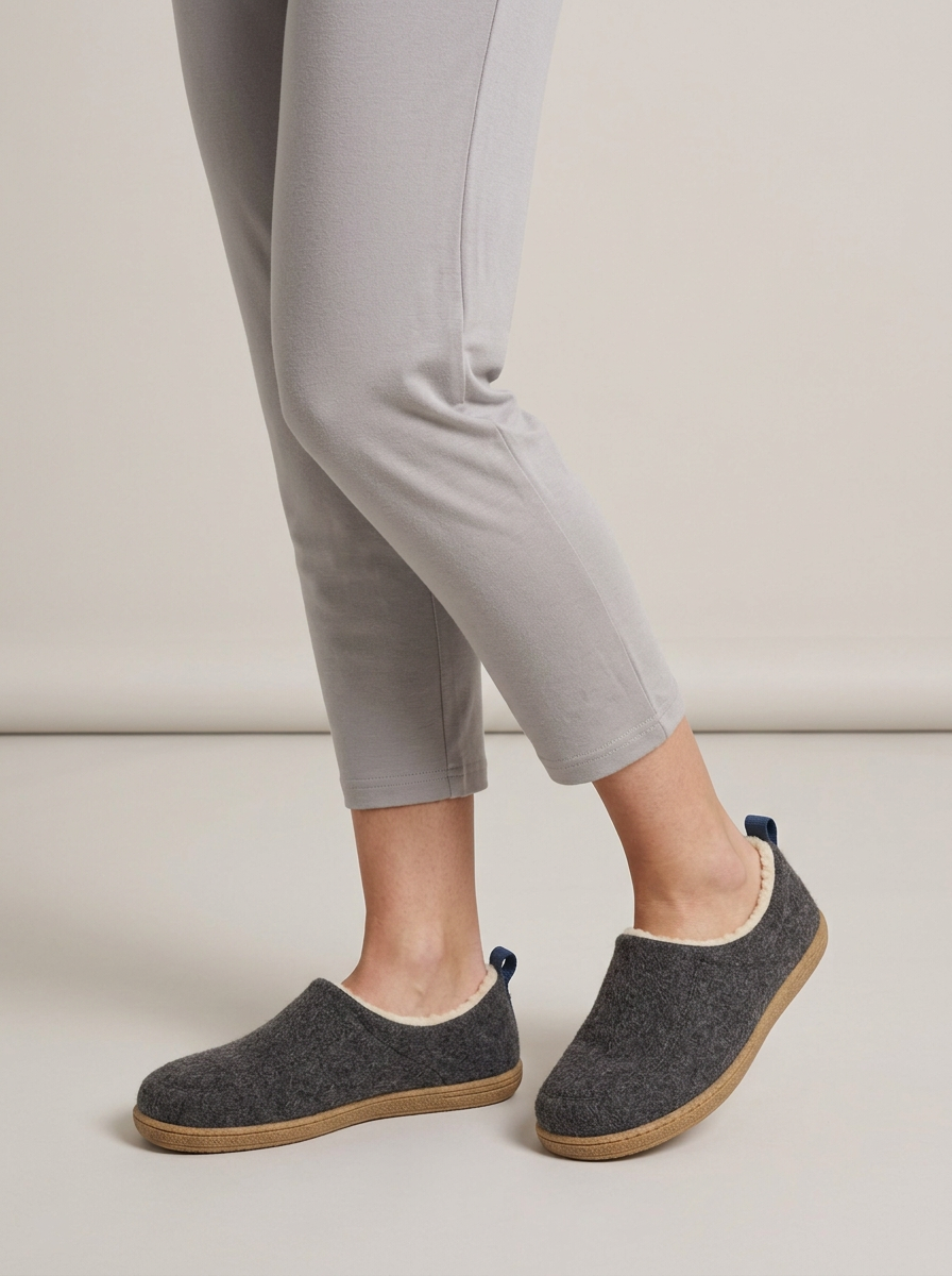 Women's Slippers – Grey