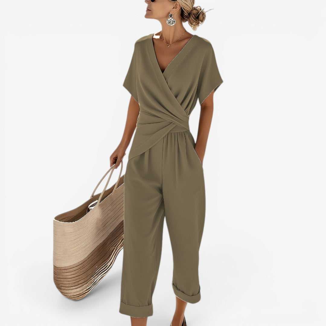 Women's Jumpsuit – Khaki