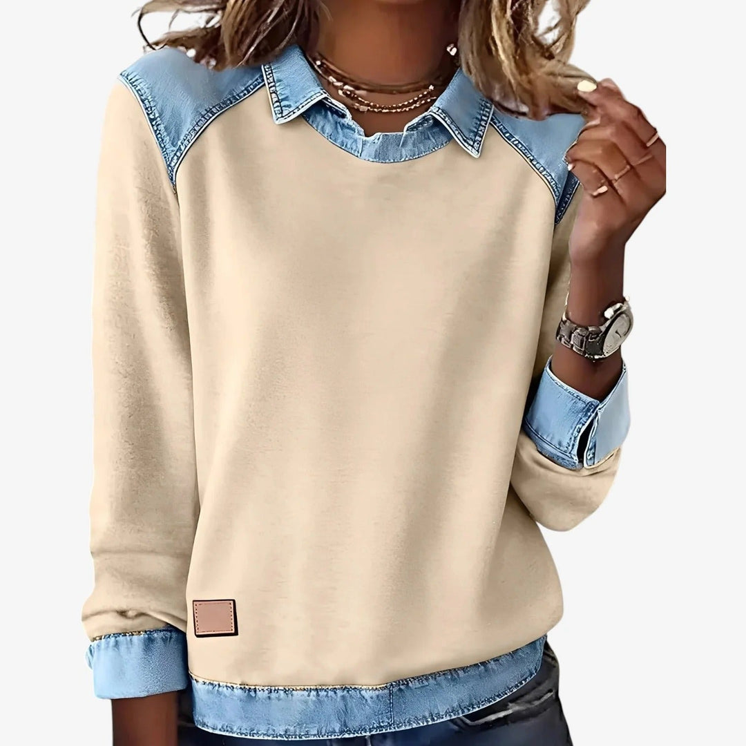 Women's Jumper Dress – Beige