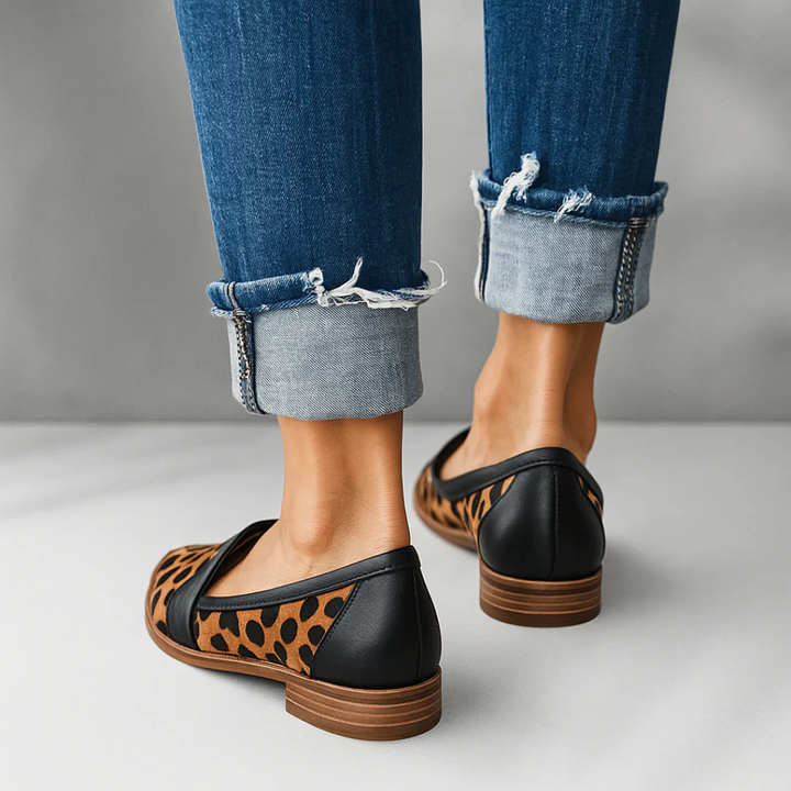 Women's Leather-Look Loafers