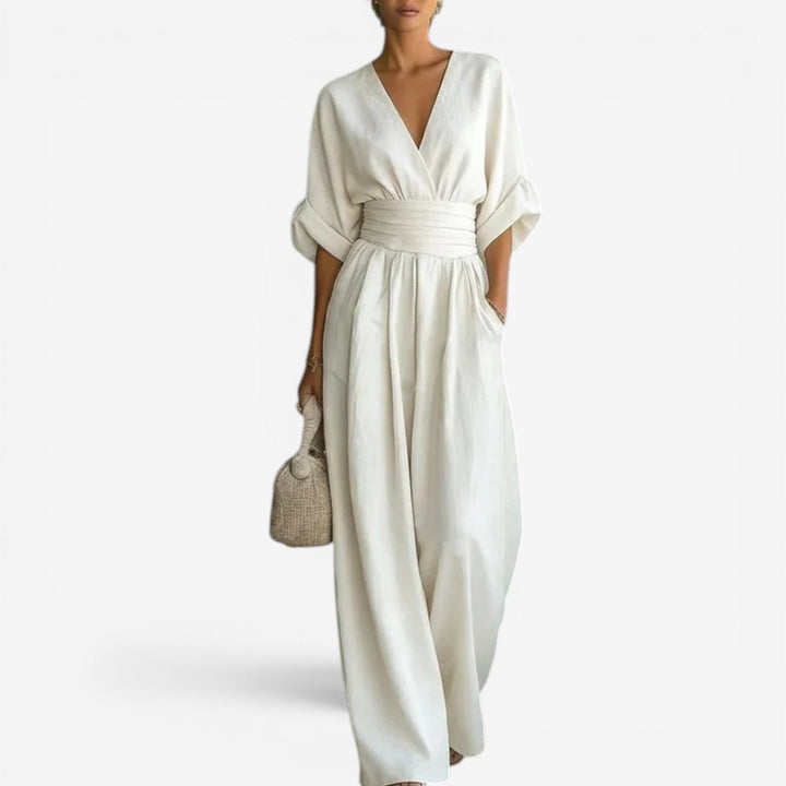Women's Jumpsuit – White