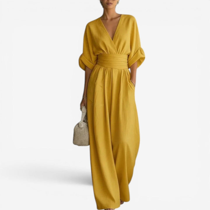 Women's Jumpsuit – Yellow