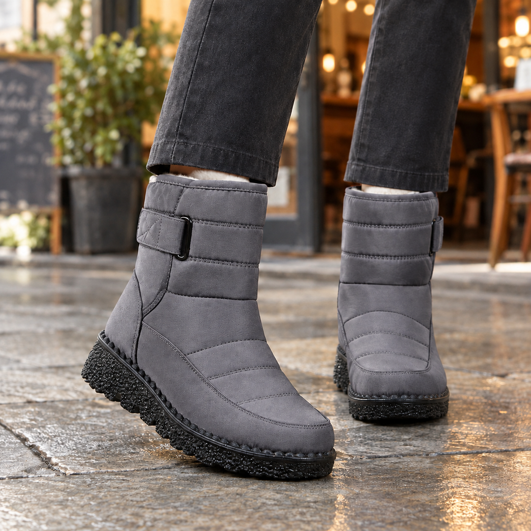 Women's Winter Boots – Grey