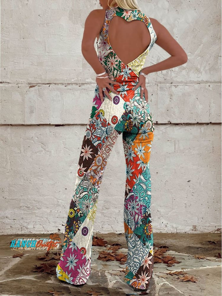 Women's Denim Jumpsuit