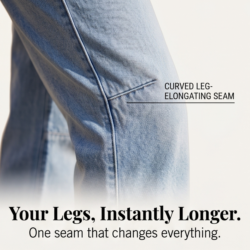 Women's High-Waisted Denim Jeans