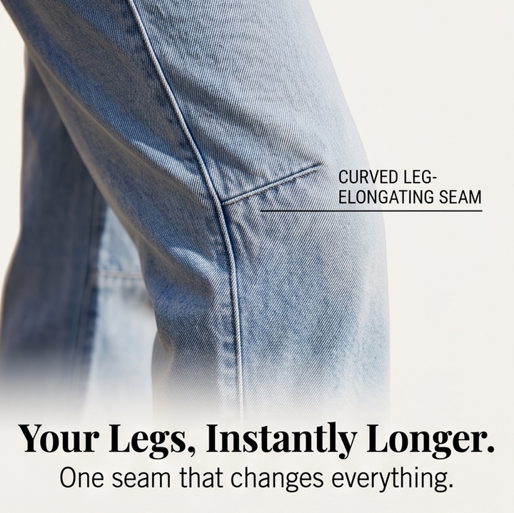 Women's High-Waisted Denim Jeans