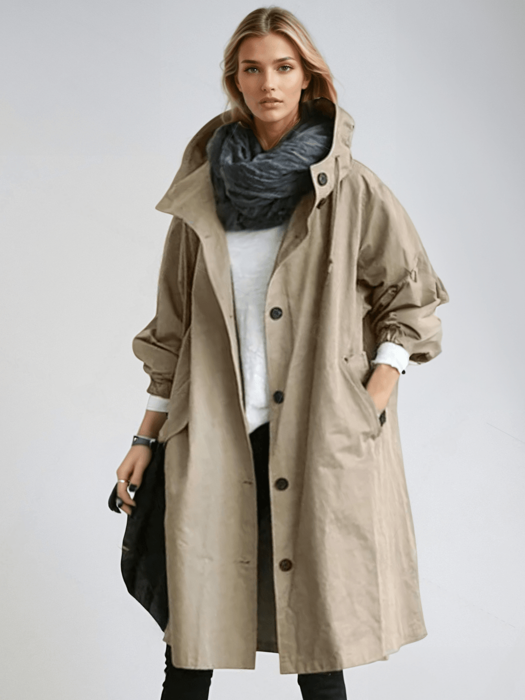Women's Trench Coat – Brown