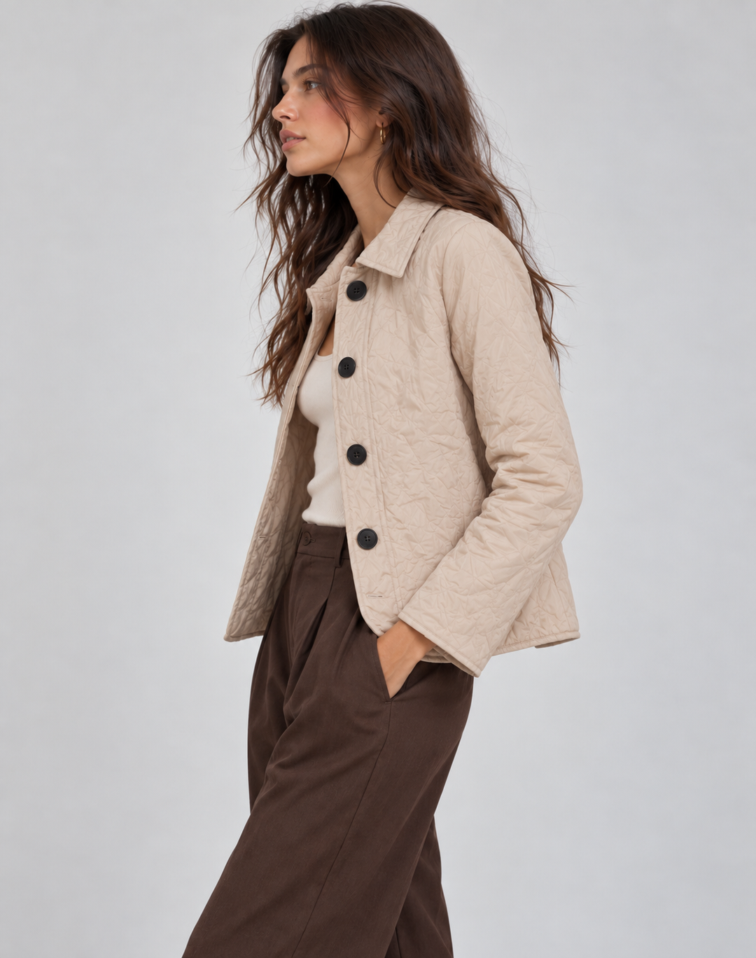 Women's Quilted Puffer Jacket