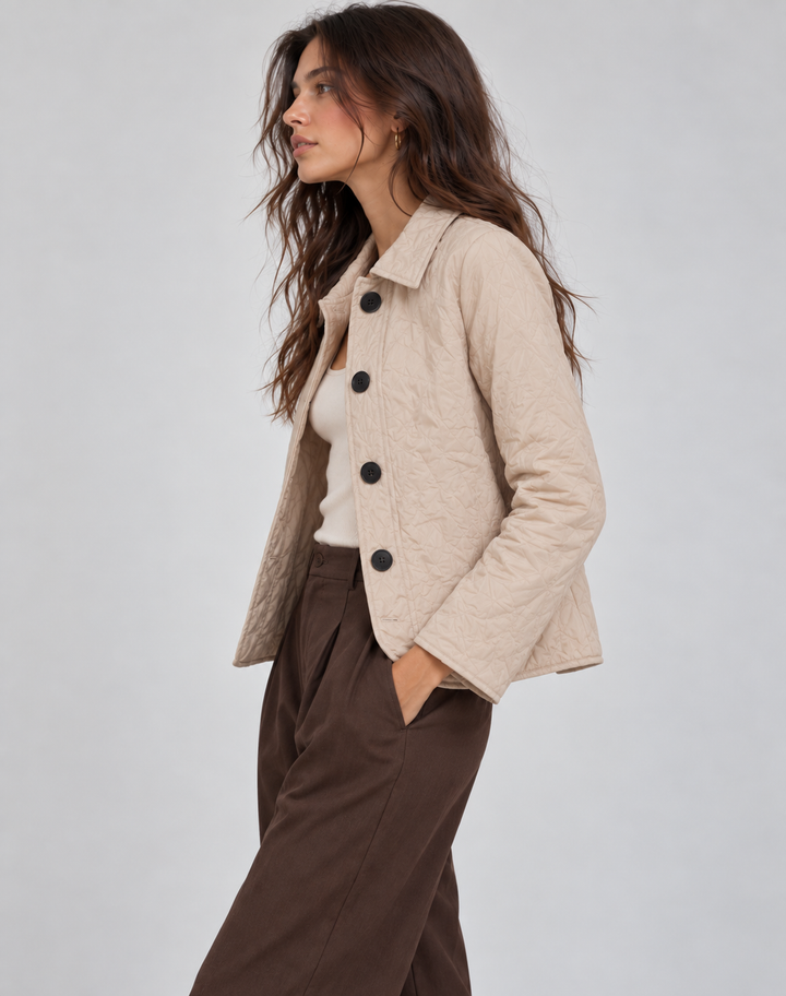 Women's Quilted Puffer Jacket